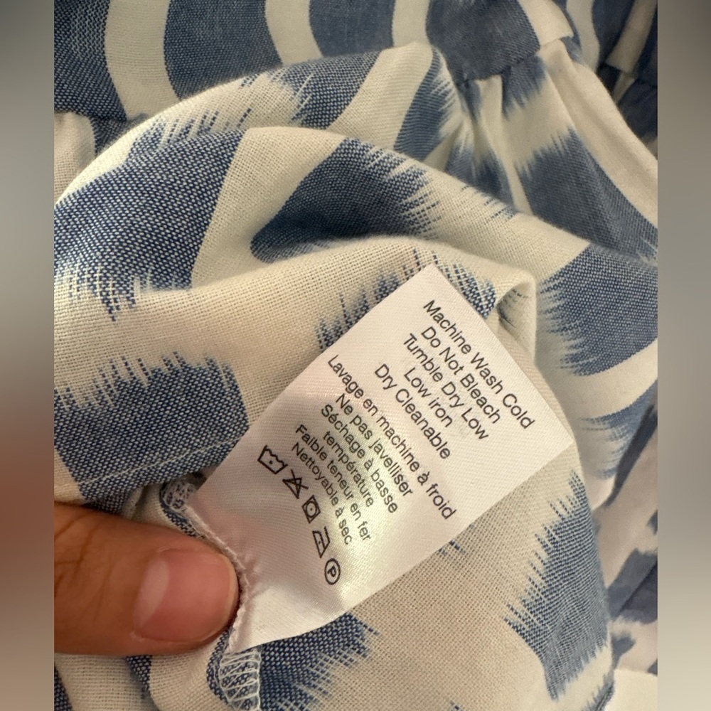 VERONICA BEARD Zee Ikat Dress in Ecru Multi - Picture 9 of 9